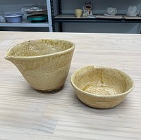 酒器と小鉢